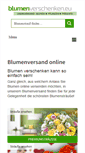 Mobile Screenshot of blumen-verschenken.eu